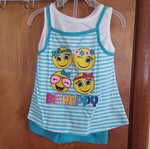 Real Love Emoji Tank Set 3T